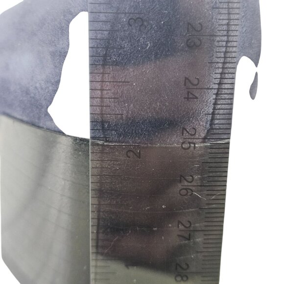 J. Jill Women’s Navy Suede Pumps 7M Block Heel, Light Academia, Quiet Luxury - Picture 8 of 12